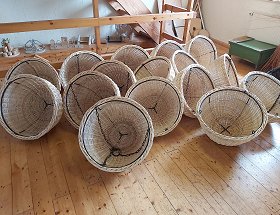 Hängeampeln für Marktplatzlaternen